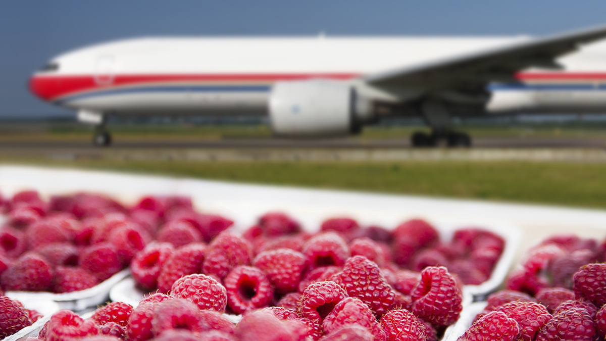 Нетрайните продукти оказват все по-голям натиск на пазара на въздушни товари. Нетрайните продукти оказват все по-голям натиск на пазара на въздушни товари.